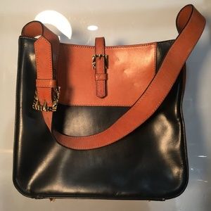 Vintage? Adrienne Vittadini Leather Shoulder Purse